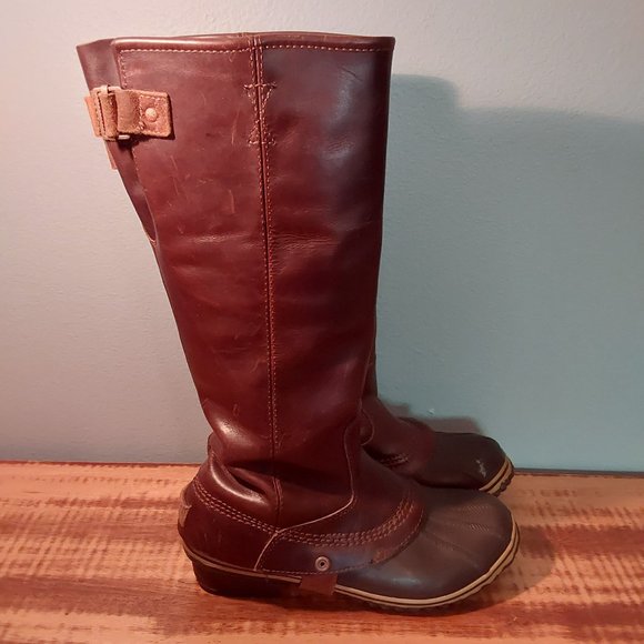 Sorel Shoes - Sorel Slimpack boots original 1 strap style Sz 9.5